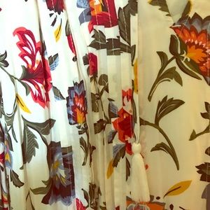 Cream and floral mini dress from old navy